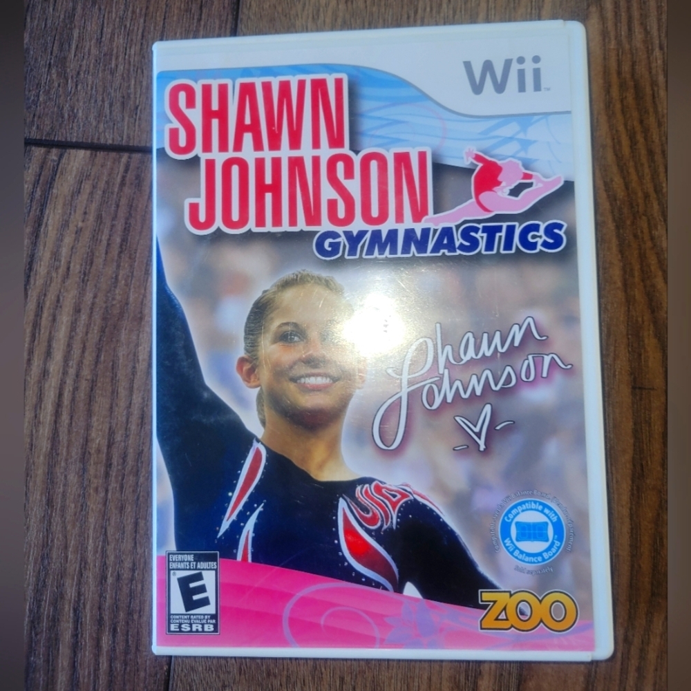 Shawn Johnson Gymnastics Wii Game